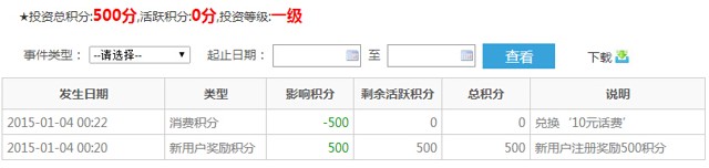 点滴聚上线新注册送500积分 可100%兑换10元手机话费