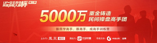 凤凰财经第3季模拟炒股大赛送iphone6，60万现金（可提现）