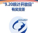 石景山统计920开放日答题抽奖送最少1元微信红包奖励