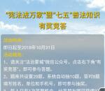 法治蒙城宪法进万家竞答抽取总额1.5万个微信红包奖励