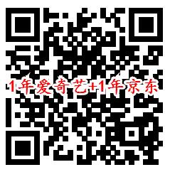 118元开1年爱奇艺会员+1年京东PLUS会员 限时6折会员